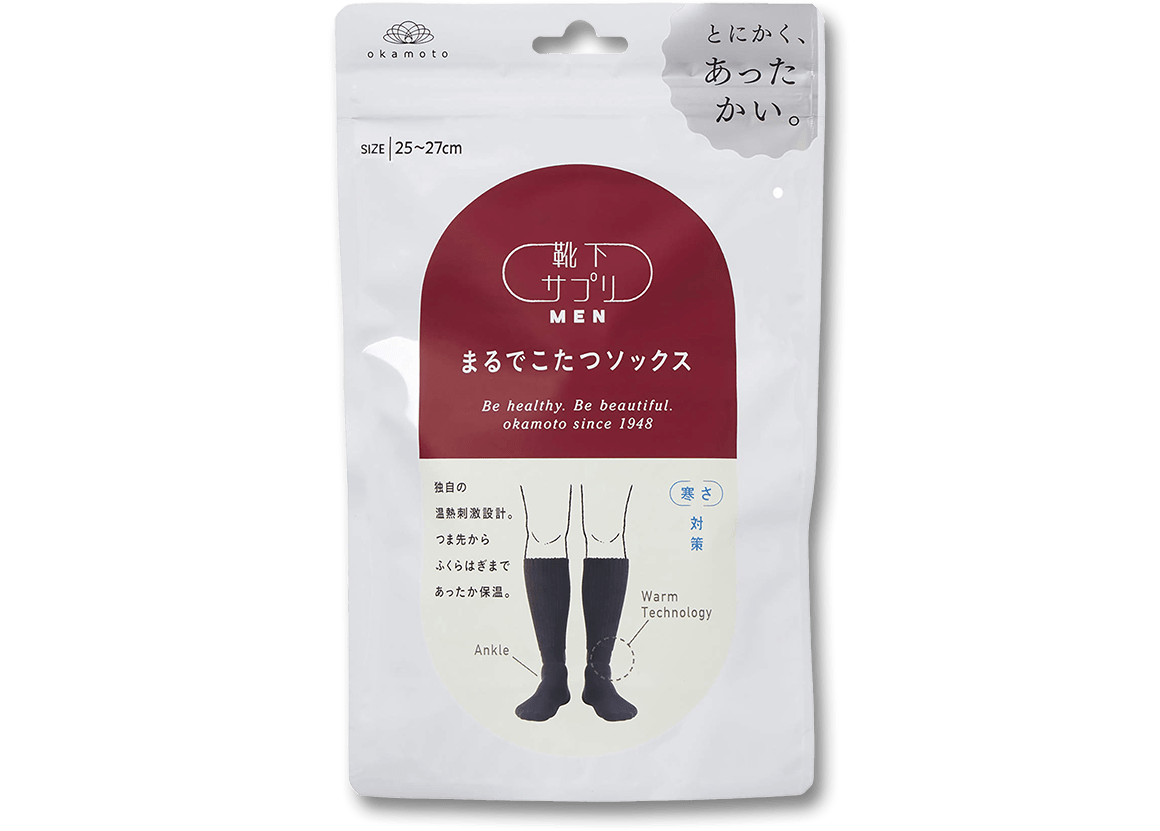 MENまるでこたつソックスパッケージ写真